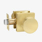 Heavy Duty Square Door Knobs for Closet, Hallway and Bathroom Doors