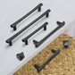 Nordic Gold Cabinet Pulls and Pyramid Cabinet Knobs
