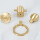 Brushed Gold Brass Cabinet Pulls and Knobs