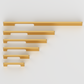 Slim Curved Bar Cabinet Pulls