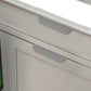 Low-Profile Invisible Finger Pulls and Drawer Handles
