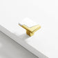 Mixed-Finish Zinc Alloy Cabinet Pulls and Knobs