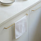 Gold Brass Round Bar Cabinet Handles and Drawer Pulls