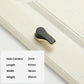 Two-Tone Cabinet Pulls and Knobs for Kitchen Cabinets