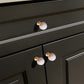 Crystal Marble Brass Cabinet Handles, Drawer Pulls and Knobs