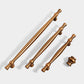 Retro Turned Zinc Alloy Cabinet Handles and Drawer Knobs