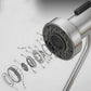 Aqualis 3-Way Pull-Down Kitchen Faucet with Filter Tap