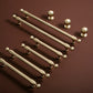 Long Brass Bar Gold Cabinet Handles