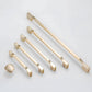 Slim Square Bar Cabinet Pulls and Matching Knobs