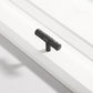 Textured T-Bar Zinc Alloy Cabinet Pulls and Drawer Handles