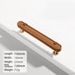 Stitched Leather Cabinet Pulls and Knobs