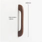 Curved Solid Wood Cabinet Handles and Round Cabinet Knobs