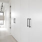 Arched Half Moon Cabinet Handles and Knobs, Zinc Alloy
