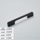 Solid Aluminum Alloy Modern Black Long Cabinet and Drawer Pulls
