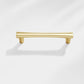 Modern Beveled Cabinet Handles and Knobs, Zinc Alloy