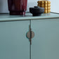 Half Moon Cabinet Pulls, Zinc Alloy Drawer Handles with Extended Bar