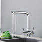 Aquiro Pro 3-Way Pull-Out Kitchen Faucet with Filter Tap