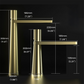 Single Lever Waterfall Bathroom Basin Faucets