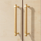 Square T-Bar Wooden Walnut Kitchen Cabinet Pulls