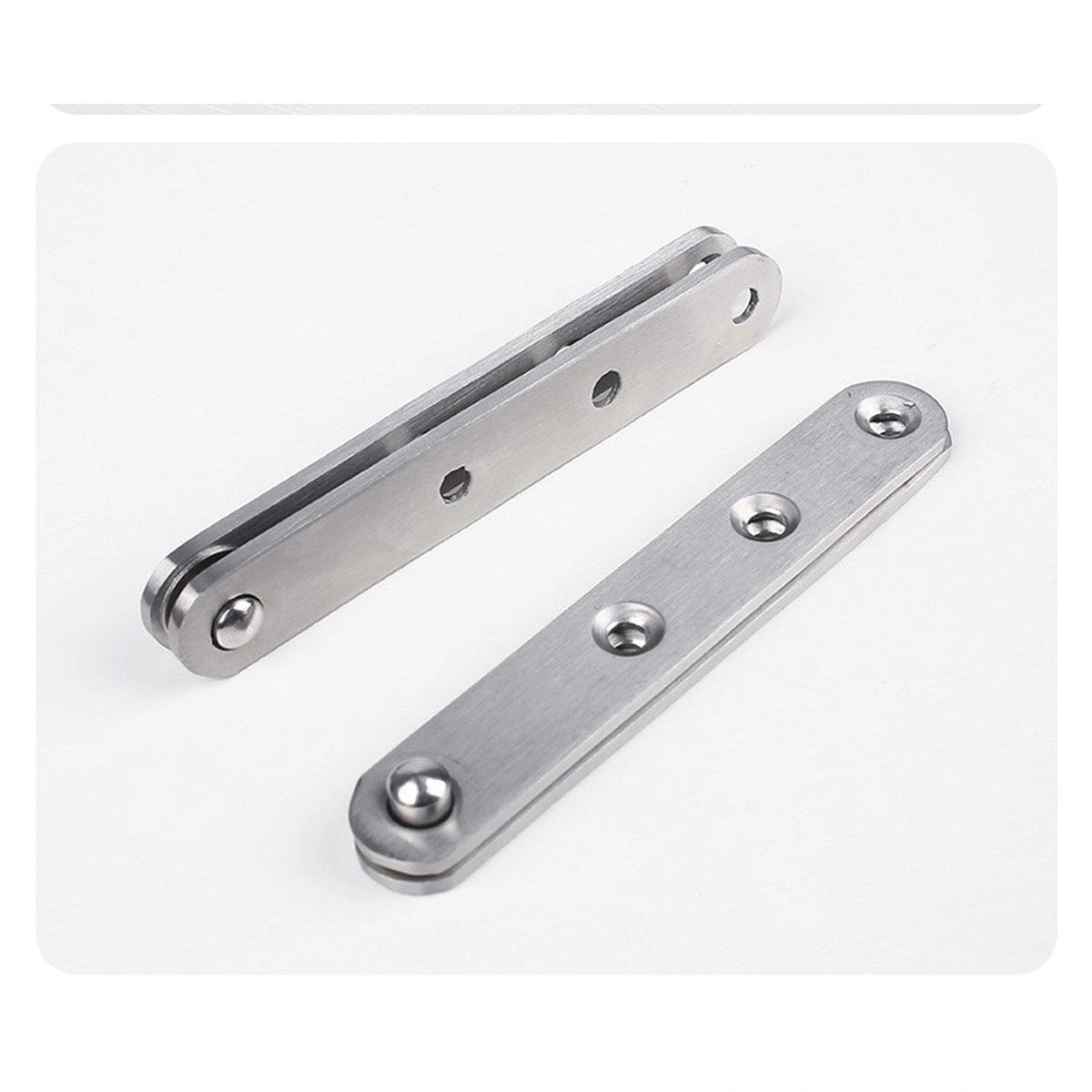 Stainless Steel 360° Pivot Door Hinges, Top and Bottom Mount