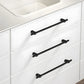 French Brass Round Bar Cabinet Pulls for Wardrobes