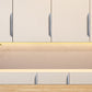 Long Multicolored Simple Invisible Finger Cabinet Drawer Handles
