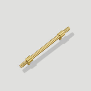 Knurled Brass Cabinet Handles and T-Bar Knobs