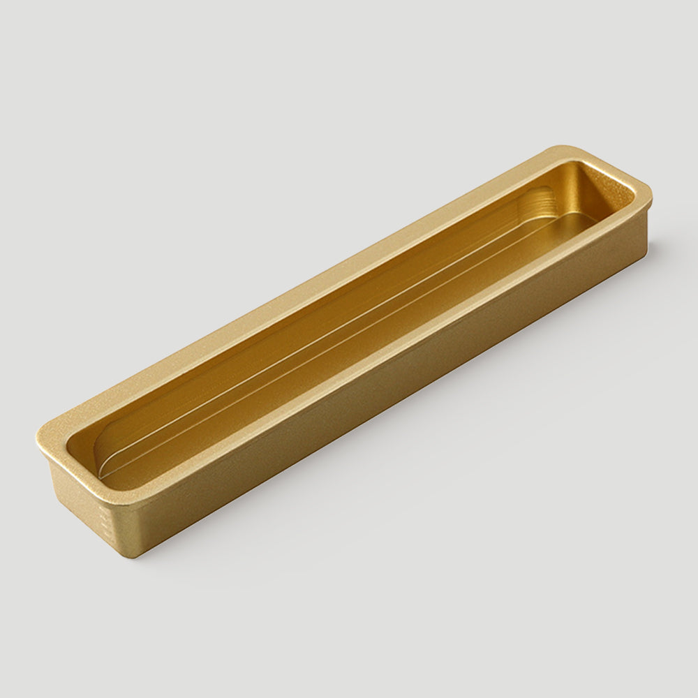 Slotted Recessed Cabinet Pulls and Sliding Door Handles