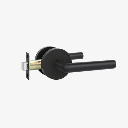 Zinc Alloy Passage Door Lever Handles for Closet and Hallway Doors