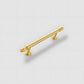Gold Round Bar Drawer Handles and Cabinet Knobs