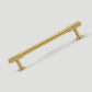 Knurled Brass Cabinet Pulls and Drawer Handles