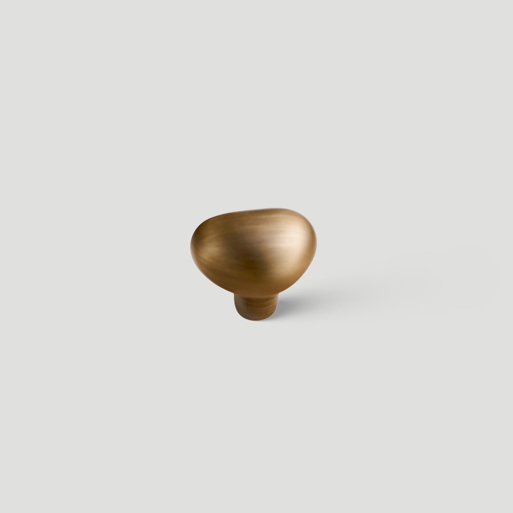 Organic Pebble Mushroom Cabinet Knobs