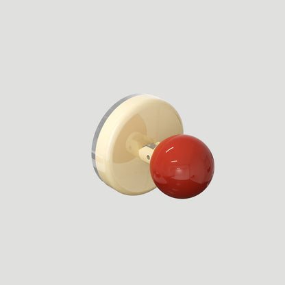 Dopamine Color Suction Cup Cabinet Knob Wardrobe Door Hook