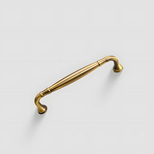 Brushed Brass Retro Cabinet Pulls and Knobs