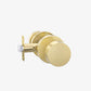 Heavy Duty Round Passage Door Knobs for Hallway and Closet Doors