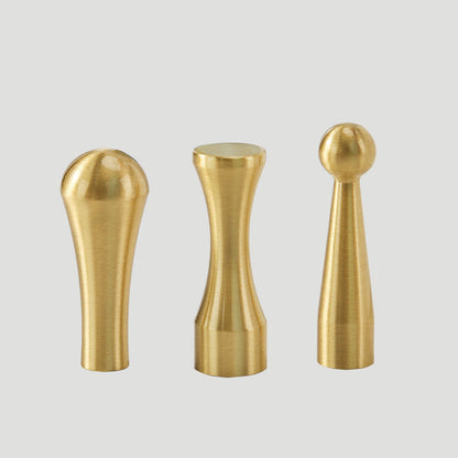 Modern Solid Brass Wall Pegs for Coats & Bags
