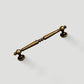Vintage Turned Solid Brass Cabinet Pulls and Knobs