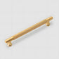 Knurled Round Bar Cabinet Pulls, Aluminum Alloy Handles