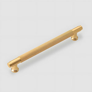 Knurled Round Bar Cabinet Pulls, Aluminum Alloy Handles