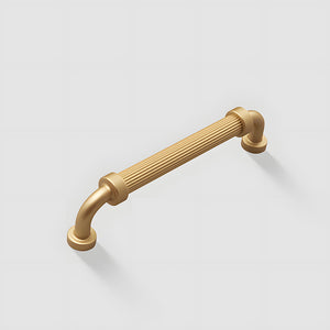 French Stripe Ribbed Cabinet Pulls and Drawer Handles