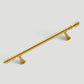 Solid Brass Round Bar Cabinet Pulls and Knobs