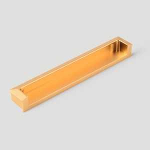 Recessed Flush Finger Pulls for Cabinets