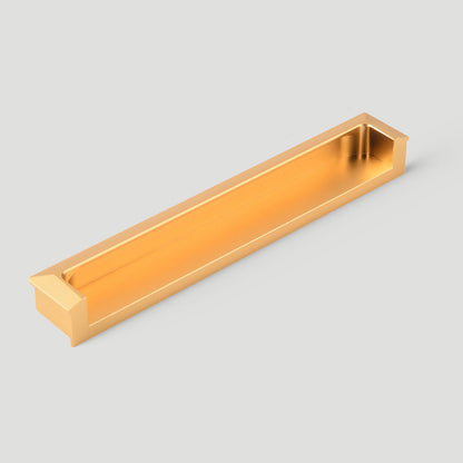 Recessed Flush Finger Pulls for Cabinets
