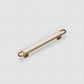 Gold Cabinet Pulls and Knobs with Color Insert