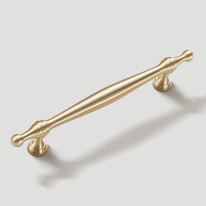 French Vintage Brass Cabinet Handles and Knobs