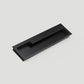 Recessed Cabinet Pulls with Offset Finger Grip