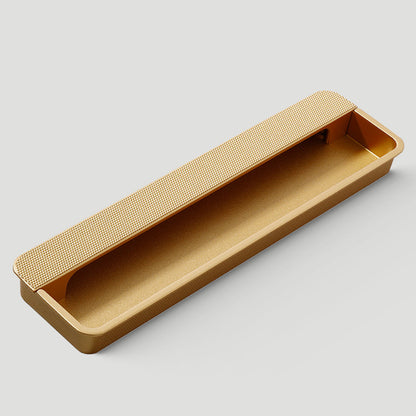 Flush Recessed Sliding Door Handles, Zinc Alloy Concealed Pulls