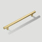 Brushed Square Cabinet Handles and Knobs, Zinc Alloy
