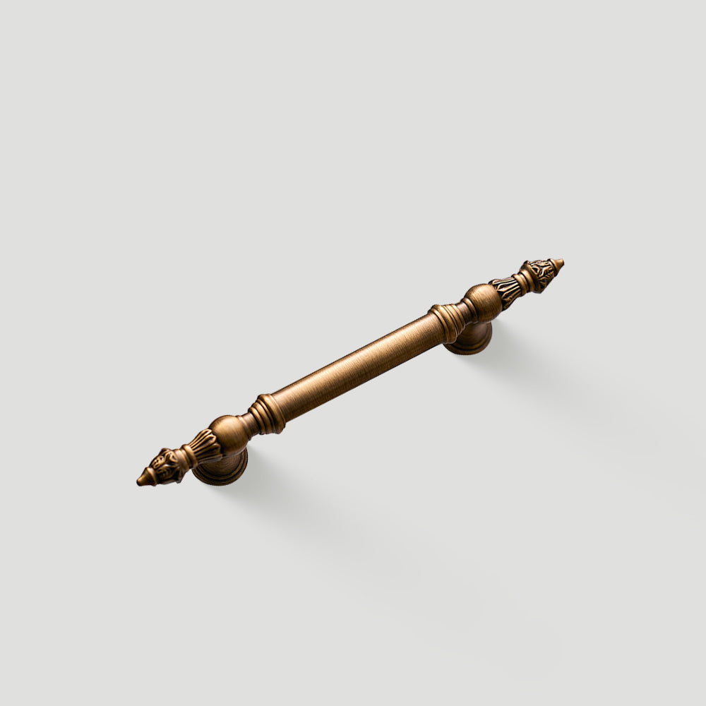 European Classical Solid Brass Cabinet Pulls and Knobs in Bronze