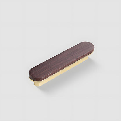 Wood-Grain Cabinet Handles and Knobs for Wardrobes